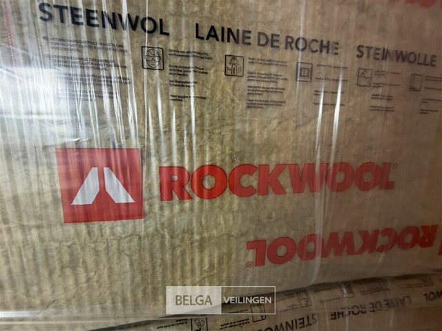1 pallet met rockwool pakken - afbeelding 3 van  5