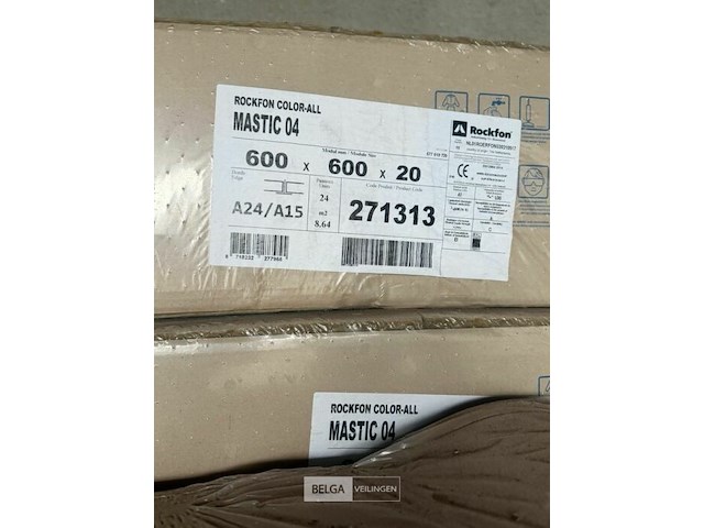 1 pallet rockfon mastic 04 - afbeelding 2 van  6