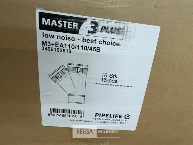 1 pallet sanitair pipelife master 3 plus - afbeelding 2 van  8