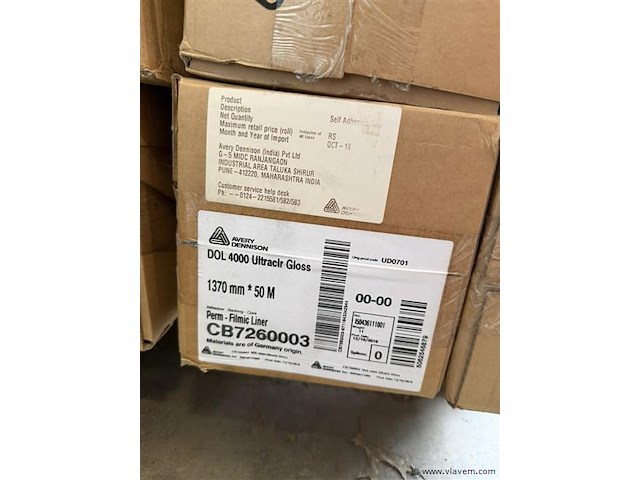 1 pallet tape avery dennison - afbeelding 5 van  5