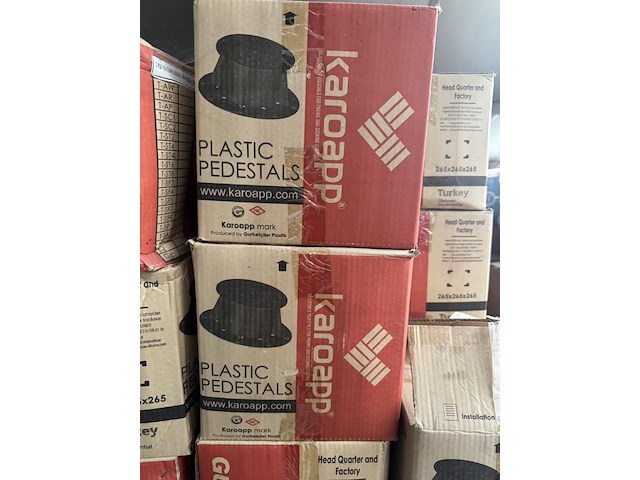 1 pallet verstelbare tegeldragers - afbeelding 2 van  6