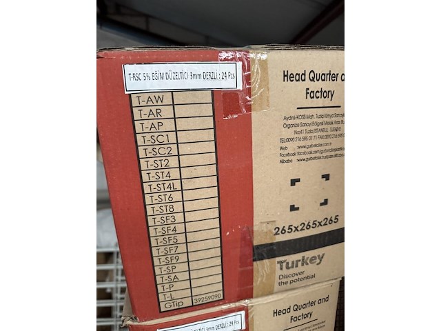 1 pallet verstelbare tegeldragers - afbeelding 6 van  6