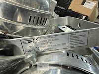 1 pallet zilverkleurige par p46 - e27 fitting spots zonder lampen max 150watt - afbeelding 5 van  5