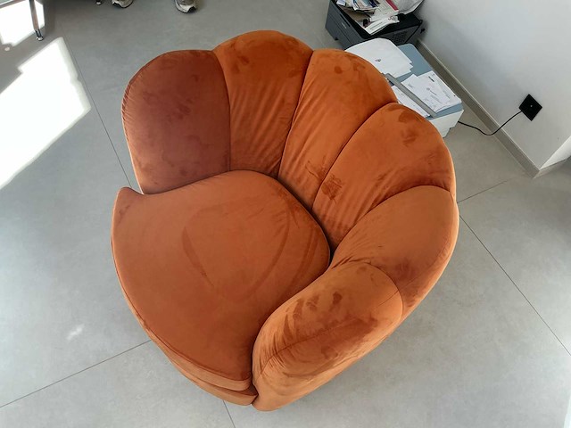 1 persoons club zetel fauteuil (4x) - afbeelding 4 van  9
