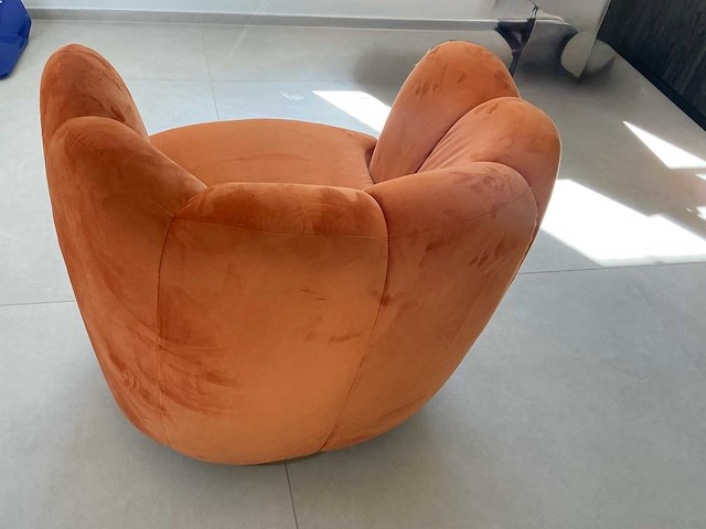 1 persoons club zetel fauteuil (4x) - afbeelding 6 van  9
