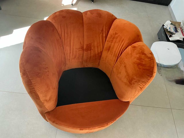 1 persoons club zetel fauteuil (4x) - afbeelding 8 van  9