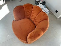 1 persoons club zetel fauteuil (4x) - afbeelding 4 van  9