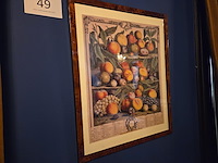 1 prent in kader - afbeelding 1 van  2