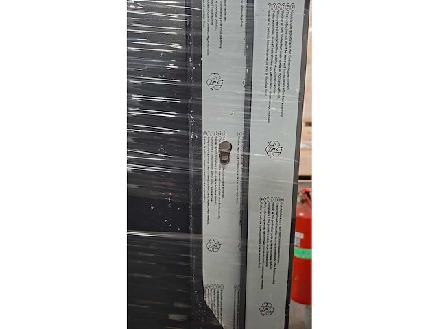 1 pvc buitendeur – wit/antraciet – volledig deurgeheel - afbeelding 4 van  5