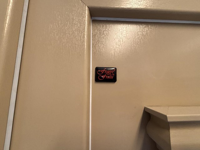 1 pvc voordeur met houtstructuur en glazen paneel frager - afbeelding 3 van  7