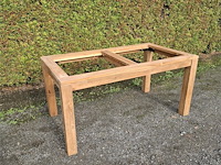 1 rechthoekige eetkamertafel (zonder stenen) - afbeelding 2 van  2