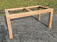 1 rechthoekige eetkamertafel (zonder stenen) - afbeelding 2 van  2