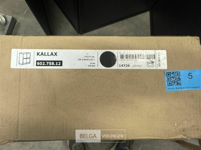 1 rek ikea kallax - afbeelding 1 van  4