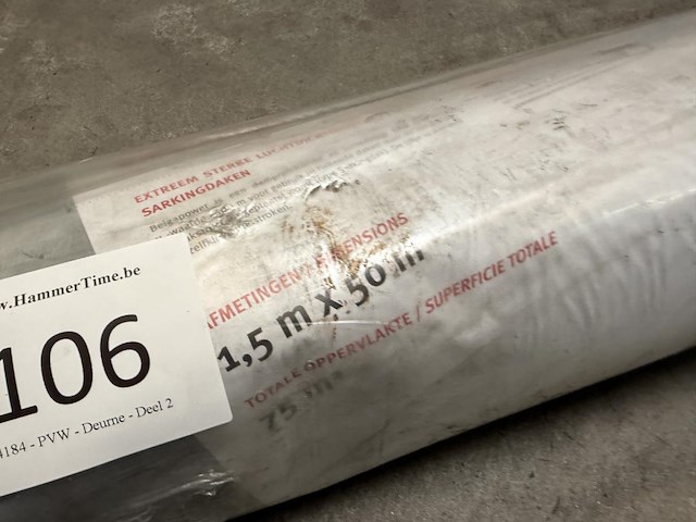 1 rol belga power dichtingsfolie - afbeelding 2 van  4