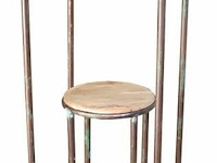 1 ronde bartafel vintage - afbeelding 1 van  1
