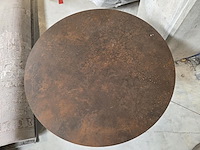 1 ronde bijzettafel met keramisch blad - afbeelding 3 van  6