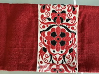 1 rood/groene stola - afbeelding 2 van  3