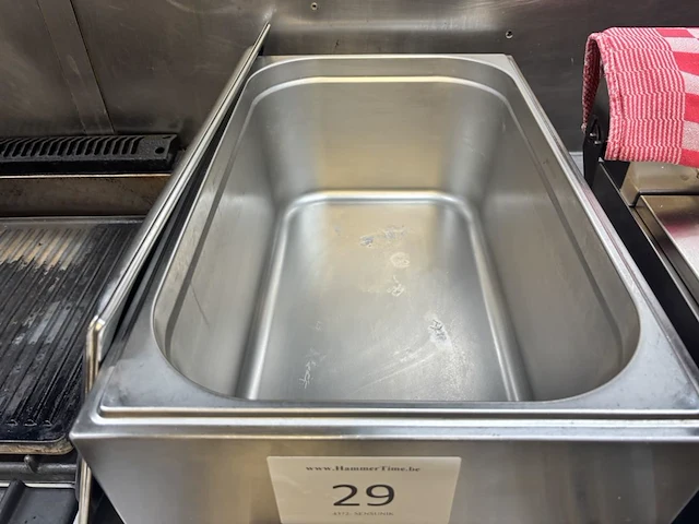 1 rvs bain-marie hendi - afbeelding 3 van  3