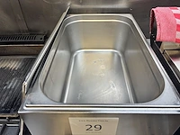1 rvs bain-marie hendi - afbeelding 3 van  3