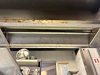 1 rvs chefrek vv 2 warmhoudlampen apw wyott - afbeelding 2 van  5