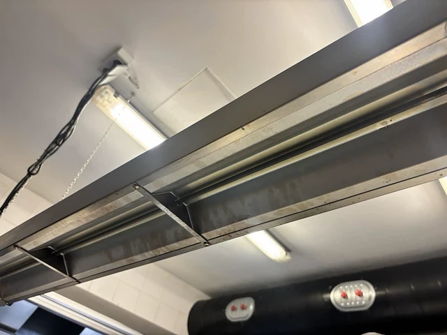 1 rvs chefrek vv 2 warmhoudlampen apw wyott - afbeelding 3 van  5