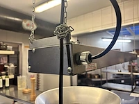 1 rvs chefrek vv 2 warmhoudlampen apw wyott - afbeelding 5 van  5