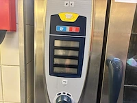 1 rvs combi stoomoven rational scc61g vv rvs onderstel - afbeelding 3 van  6