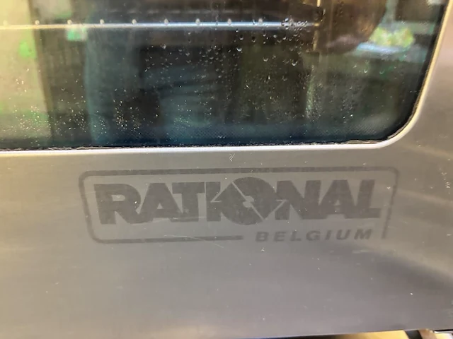 1 rvs combi stoomoven rational scc61g vv rvs onderstel - afbeelding 4 van  6
