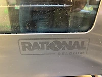 1 rvs combi stoomoven rational scc61g vv rvs onderstel - afbeelding 4 van  6