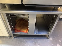 1 rvs combi stoomoven rational scc61g vv rvs onderstel - afbeelding 6 van  6