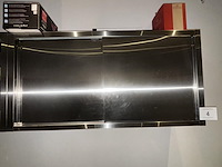 1 rvs hangkast - afbeelding 1 van  3