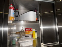 1 rvs hangkast - afbeelding 2 van  3