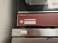 1 rvs heteluchtoven diamond gastro line - afbeelding 2 van  4