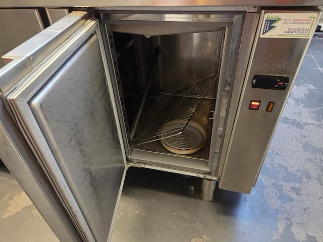 1 rvs koelwerkbank frost - afbeelding 3 van  7