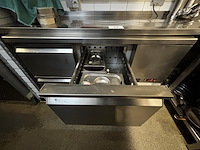 1 rvs koelwerktafel vv 4 lades - afbeelding 4 van  7