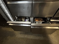 1 rvs koelwerktafel vv 4 lades - afbeelding 5 van  7