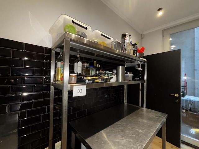 1 rvs rek - afbeelding 2 van  6