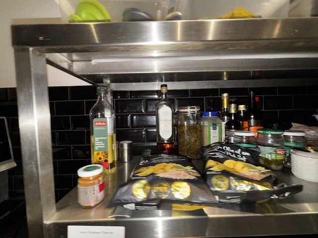 1 rvs rek - afbeelding 3 van  6