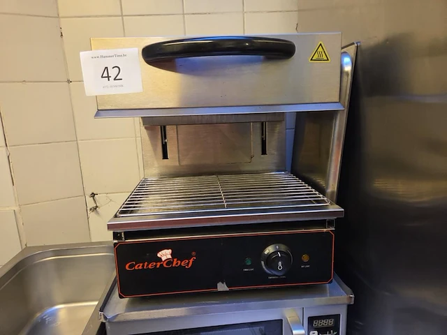 1 rvs salamander caterchef - afbeelding 1 van  4