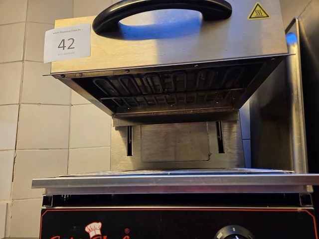 1 rvs salamander caterchef - afbeelding 3 van  4