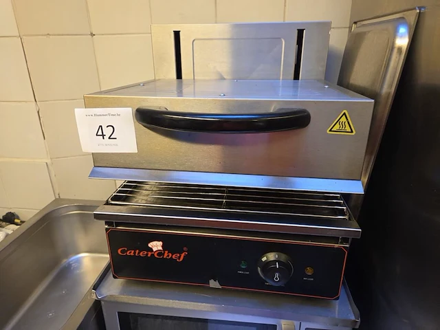 1 rvs salamander caterchef - afbeelding 4 van  4