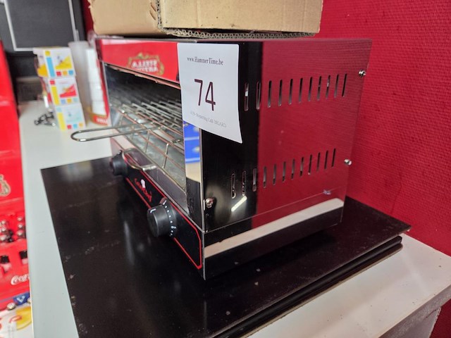 1 rvs tostimachine caterchef - afbeelding 4 van  4