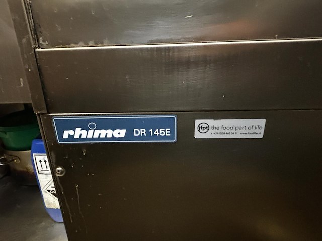 1 rvs vaatwas rhima dr145e - afbeelding 2 van  4