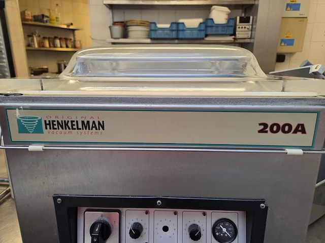 1 rvs vacuummachine henkelman 200a - afbeelding 2 van  4