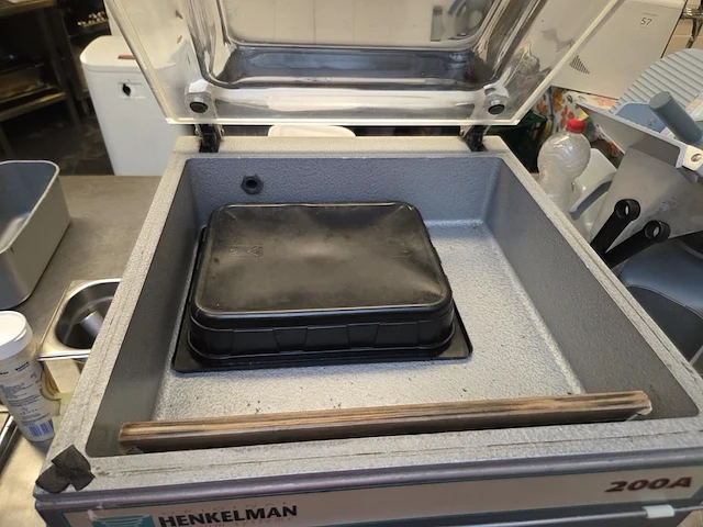1 rvs vacuummachine henkelman 200a - afbeelding 3 van  4