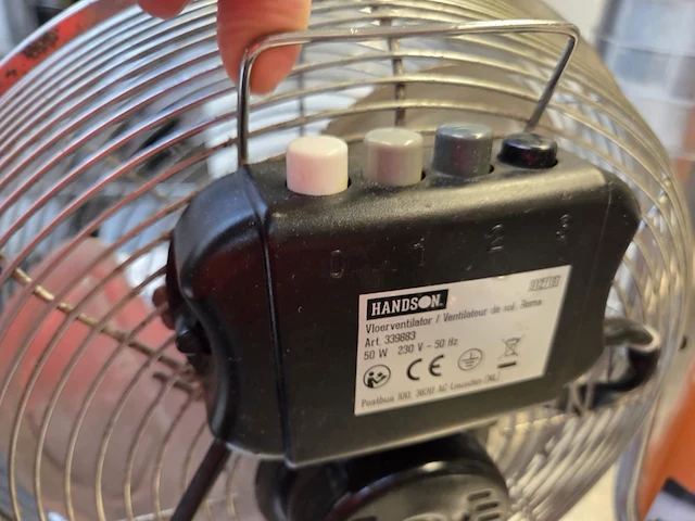 1 rvs ventilator - afbeelding 3 van  3