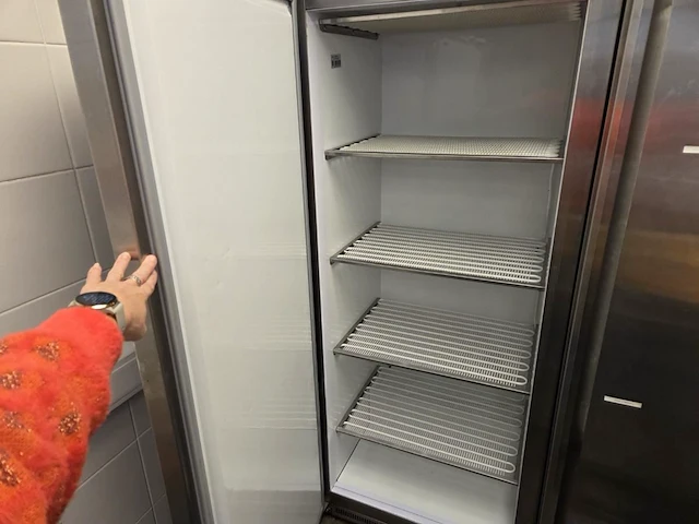 1 rvs vrieskast exquisit bf600inox - afbeelding 4 van  5