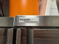 1 rvs vrieskast exquisit bf600inox - afbeelding 2 van  5