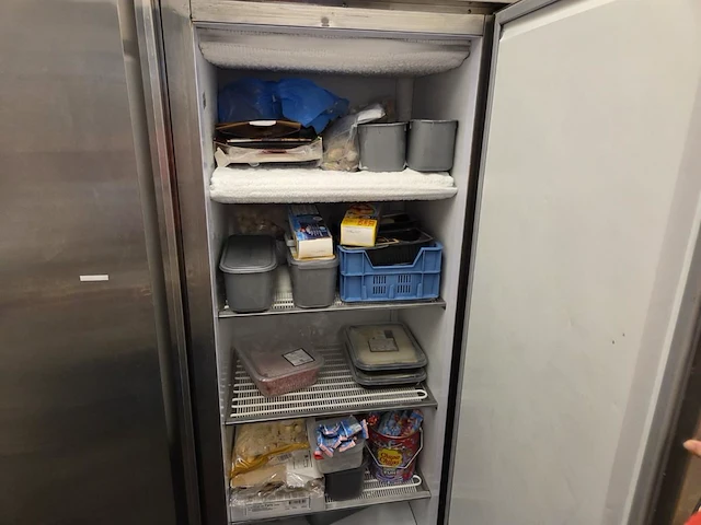 1 rvs vrieskast exquisit bf600inox - afbeelding 4 van  5