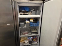 1 rvs vrieskast exquisit bf600inox - afbeelding 4 van  5